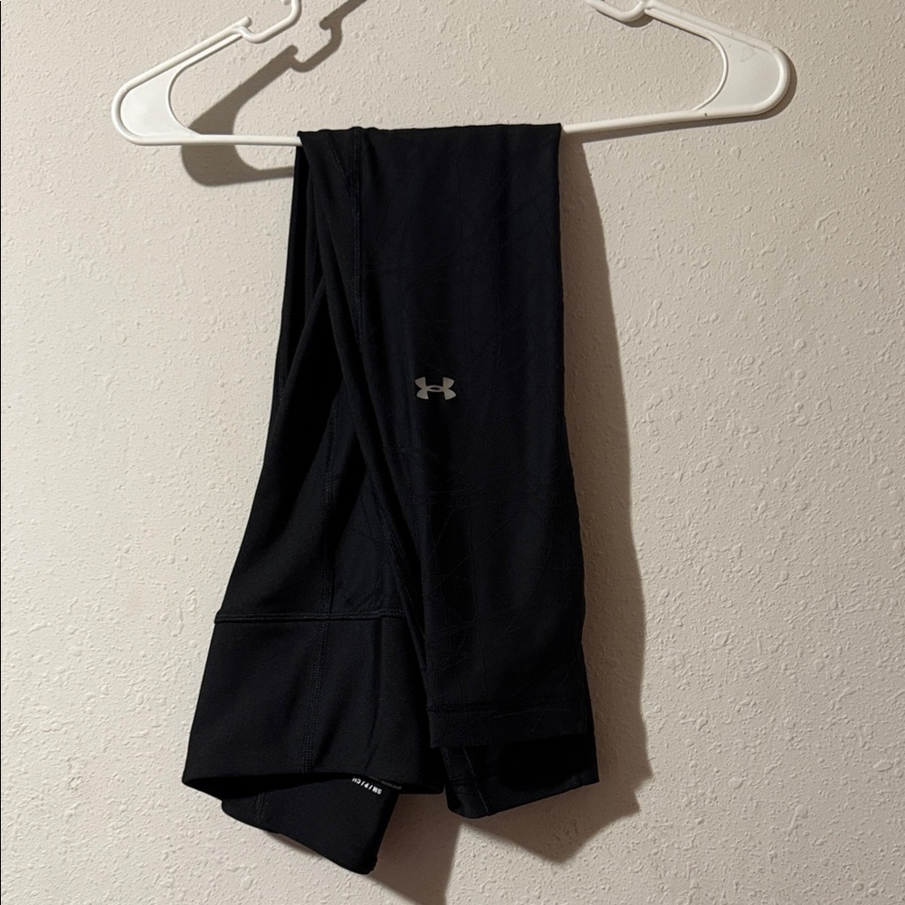 Under Armour Heat Gear Compression Black Athletic Leggings